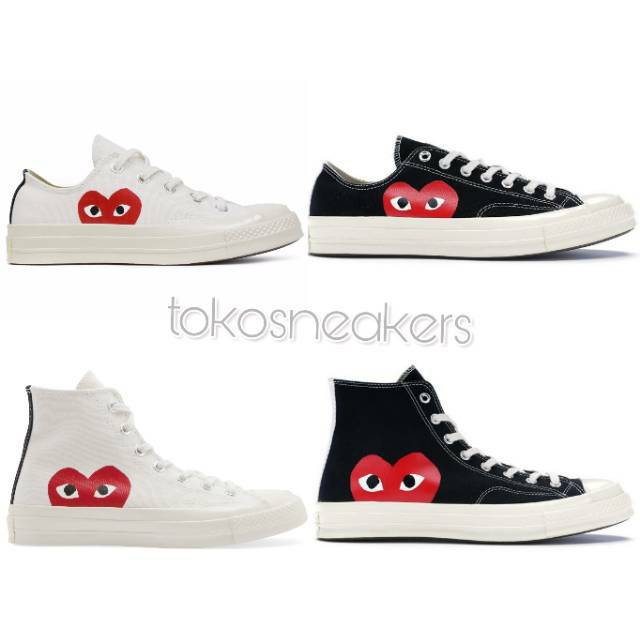 converse x cdg harga