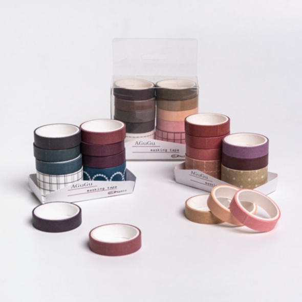 

Masking Tape Set 10Pc Agugu Style [Creativ]