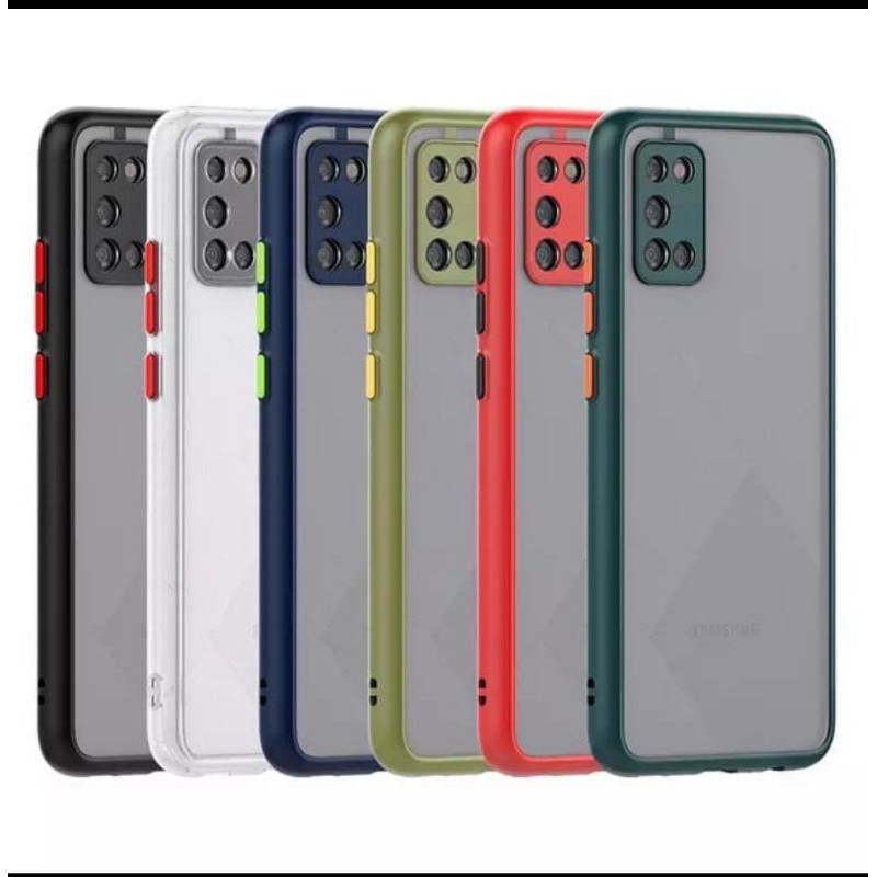 Samsung A02s A03s Case Doff Color Frosted Doff Bumper Color