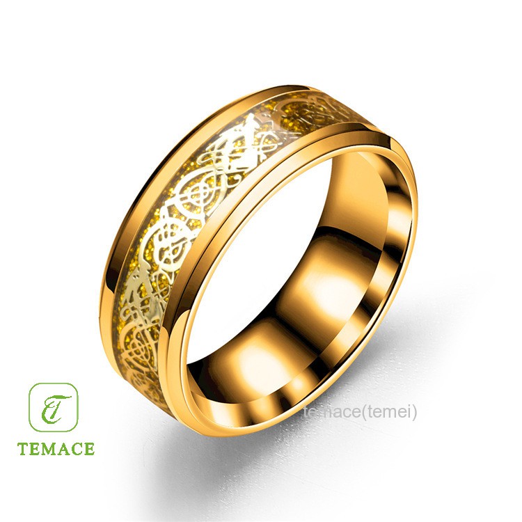 CINCIN WANITA EMAS TITANIUM TERLARIS ANTI KARAT/LUNTUR