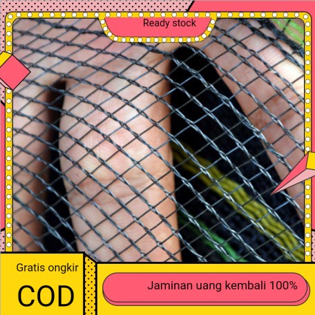 Waring Jaring Hitam Pagar Tanaman Kandang Ayam Bebek