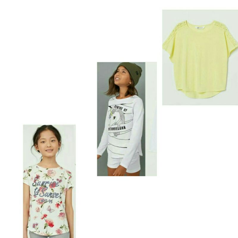 HM Baby & Girls Tee 4-6mo, 6-8y, 8-10y, 10-12y