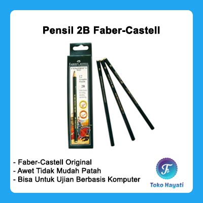 

Pensil 2B Faber Castell