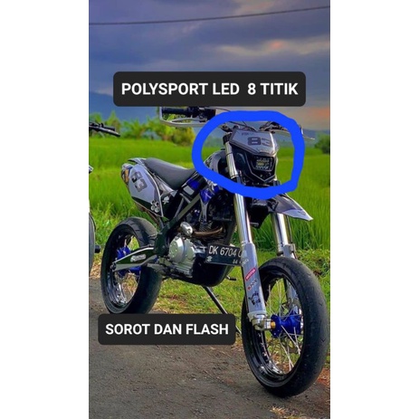 Headlamp reflektor polisport polysport klx 150 crf 150 L batok lampu depan klx BF Dtracker wr155 trail/polysport