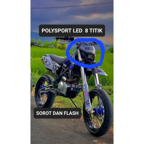 Headlamp reflektor polisport polysport klx 150 crf 150 L batok lampu depan klx BF Dtracker wr155 trail/polysport