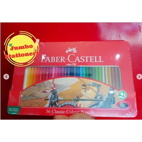 PENSIL GAMBAR CLASSIC FABER CASTELL 24 WARNA