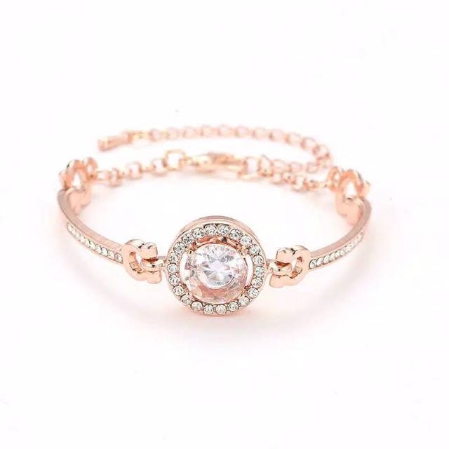 Gelang titanium rose gold