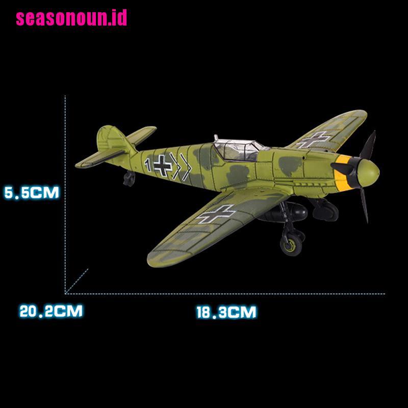 (seasonoun) 1pc Mainan model Pesawat Tempur Skala 1 / 48