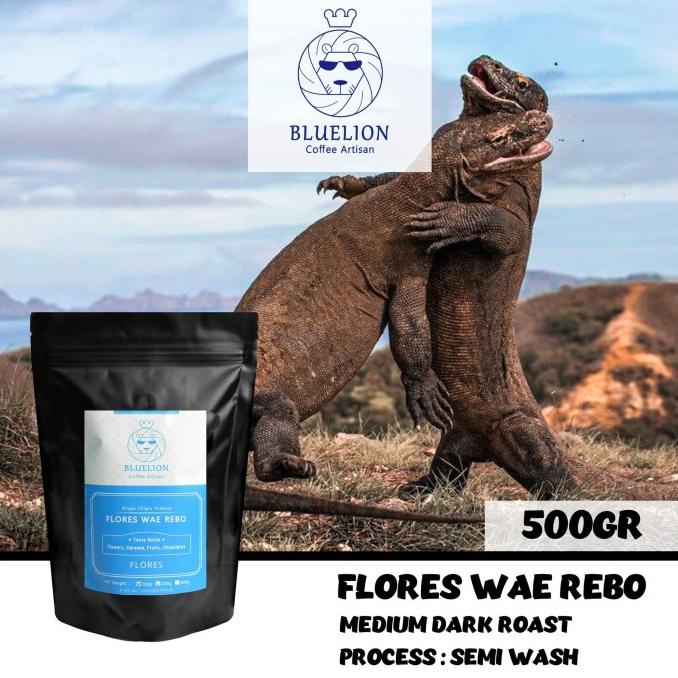 

Kopi Bluelion - Flores Wae Rebo 500g (Single Origin Arabica) - BIJI