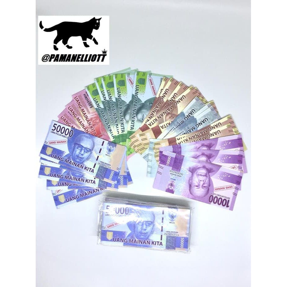 TERBARU/   Uang Mainan Asli Money Toy