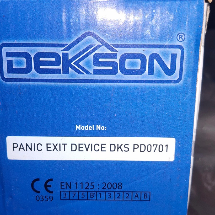 Handle pintu panic Dekkson, panic exit Device DKS PD0701