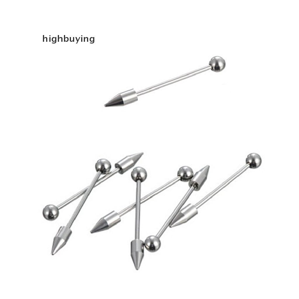 Hbid 85pcs Anting Tindik Lidah / Alis / Bibir / Pusar Bahan Stainless Steel