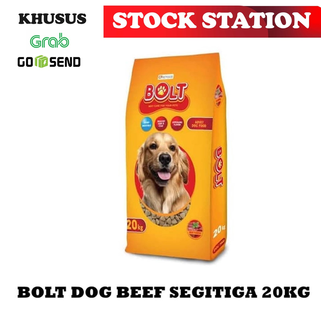 BOLT Dog Segitiga 20kg (GRAB/GOSEND)