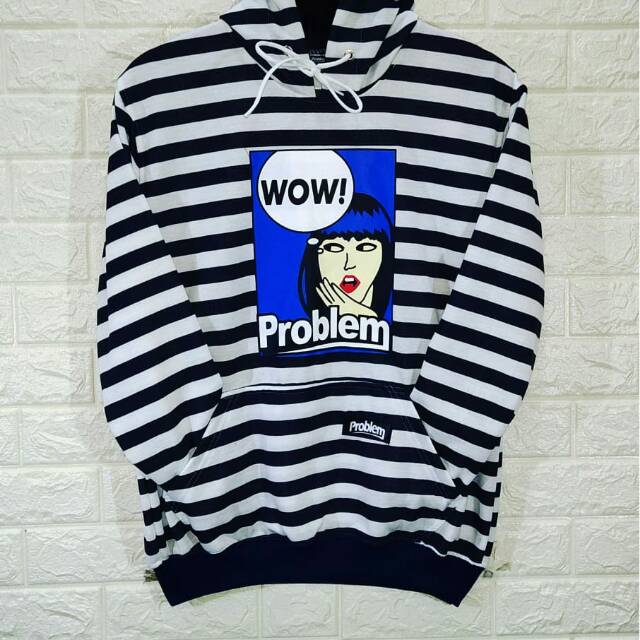 JAKET HOODIE PROBLEM WOW TERLARIS