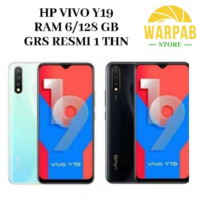 HP VIVO Y19 6/128 GB - FIFO Y 19 RAM 6GB INTERNAL 128GB