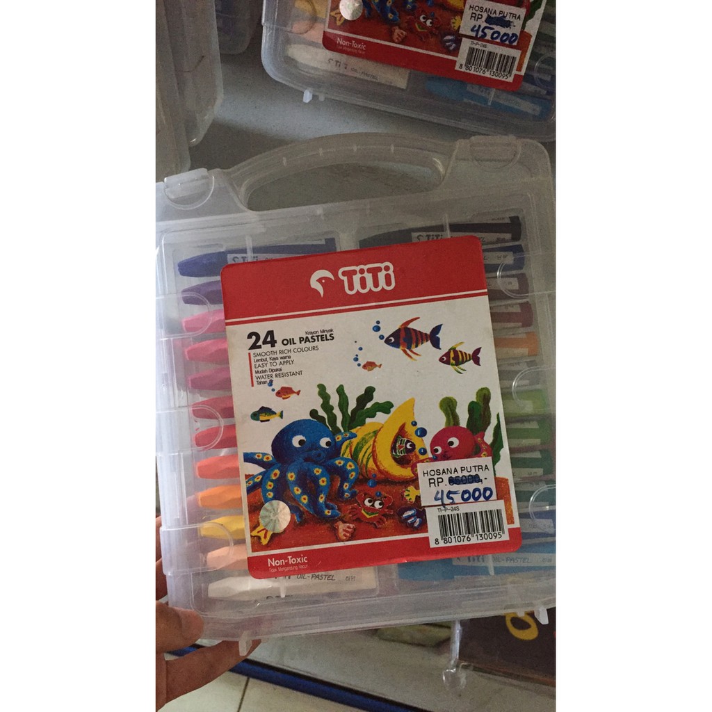 

KRAYON TITI 24 OIL PASTELS