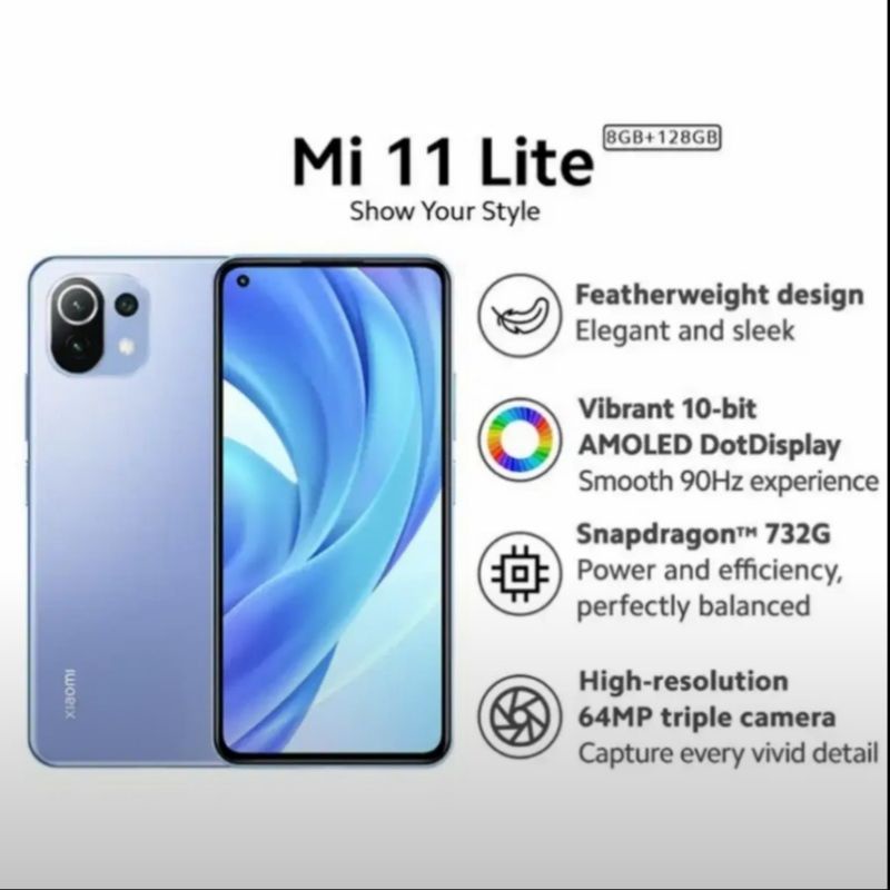 XIAOMI MI 11 LITE 8/128, 6/128
