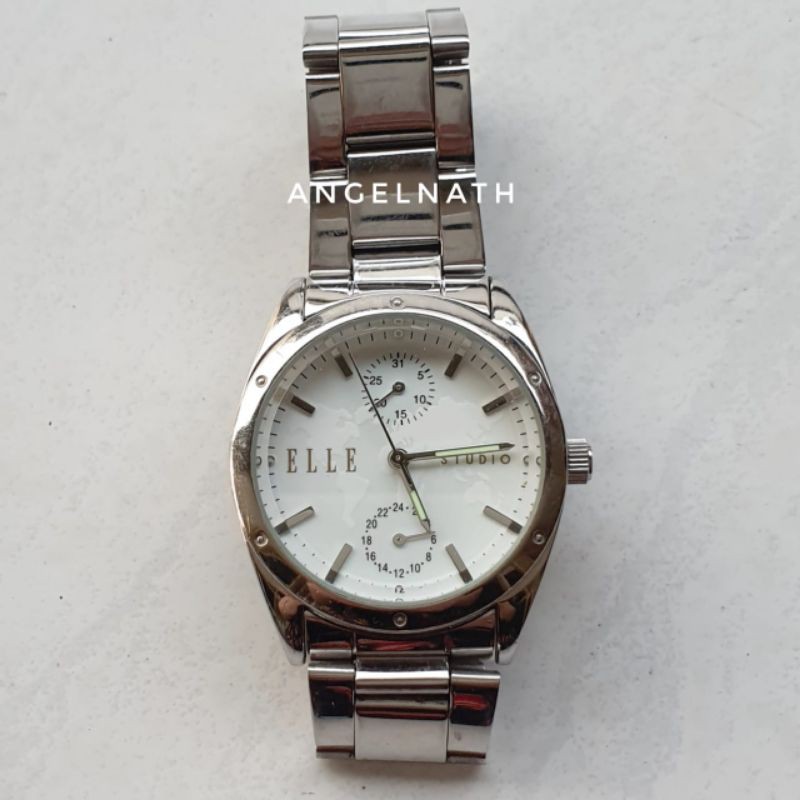 jam tangan wanita elle studio preloved antik original