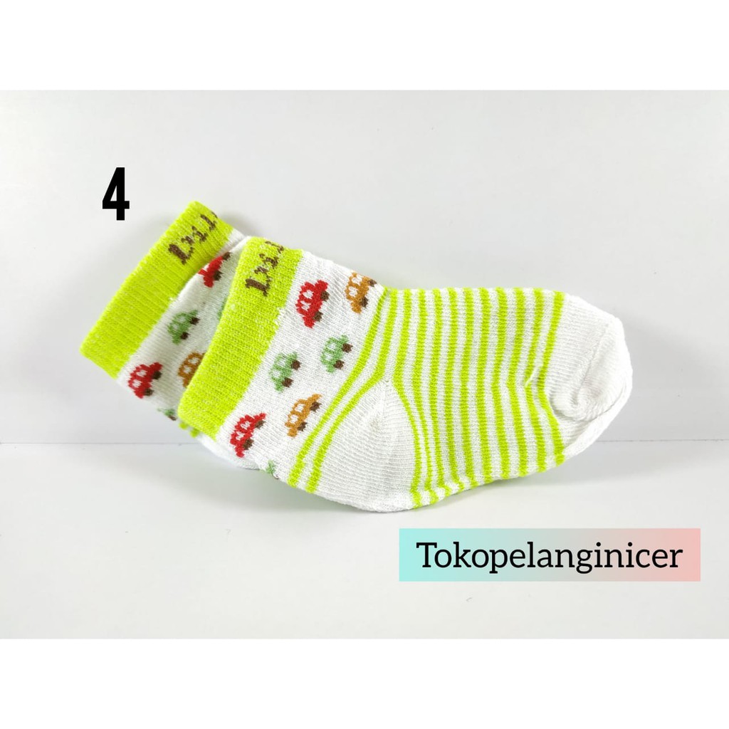 Kaos kaki Baby Motif unik 0-12 Bulan - Kaus Kaki Newborn Tokopelanginicer