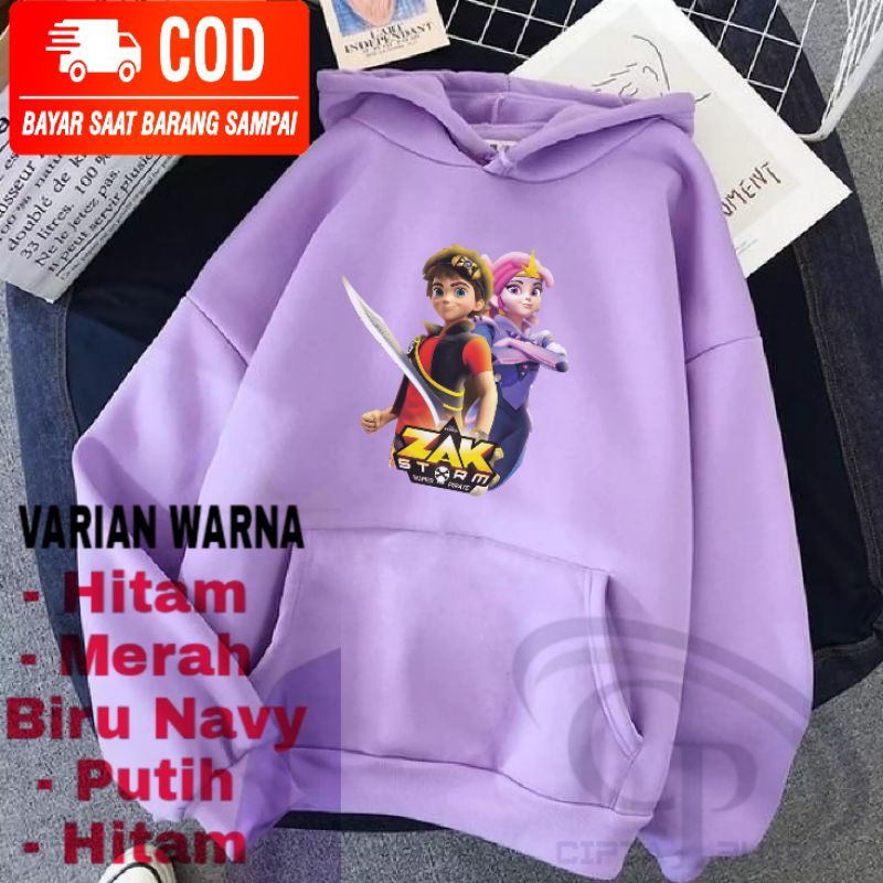 Jaket Anak Sweater Anak Hoodie Anak/Zak Storm/Sweater Anak Laki Laki Anak Perempuan