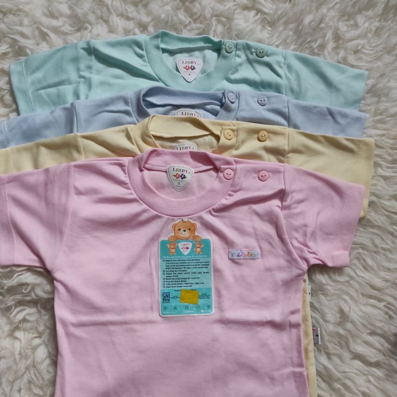 LIBBY OBLONG PENDEK POLOS SIZE S & M BESAR