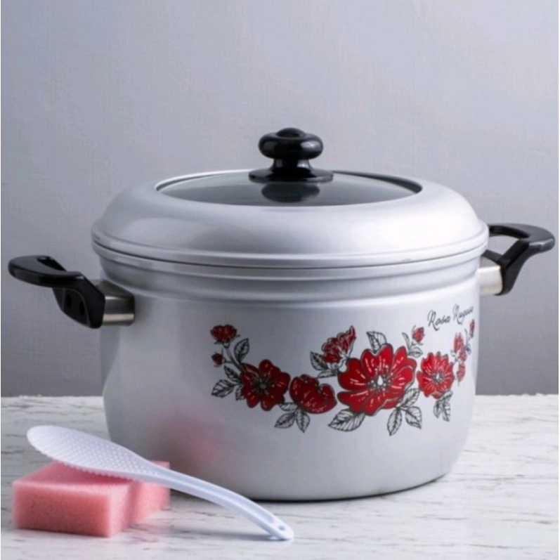 Maspion Dandang pancaguna/panci kukusan aluminium tebal