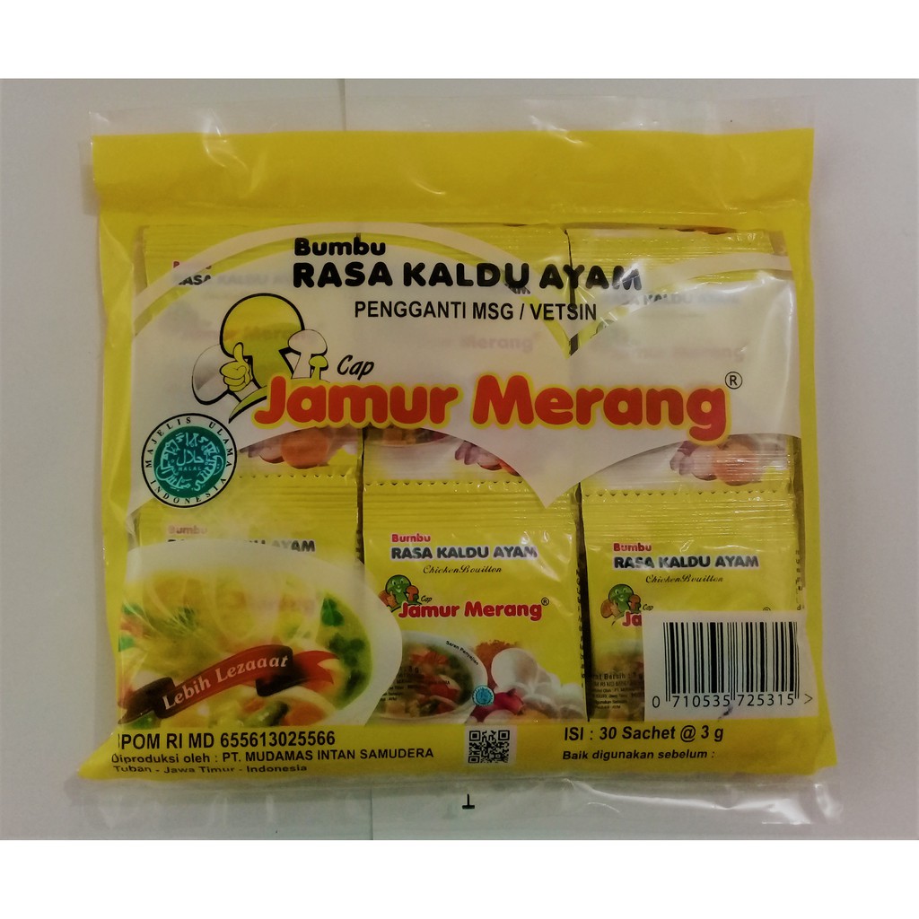 Jual Bumbu Rasa Kaldu Ayam Cap Jamur Merang Shopee Indonesia