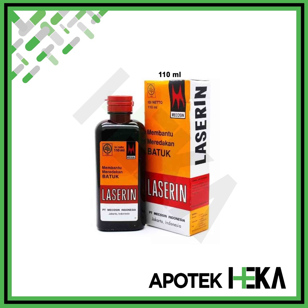 Laserin Sirup Obat Batuk - Meredakan Batuk dan Tenggorokan (SEMARANG)