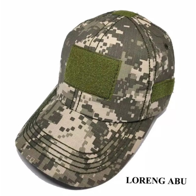 topi tactical kamuflase