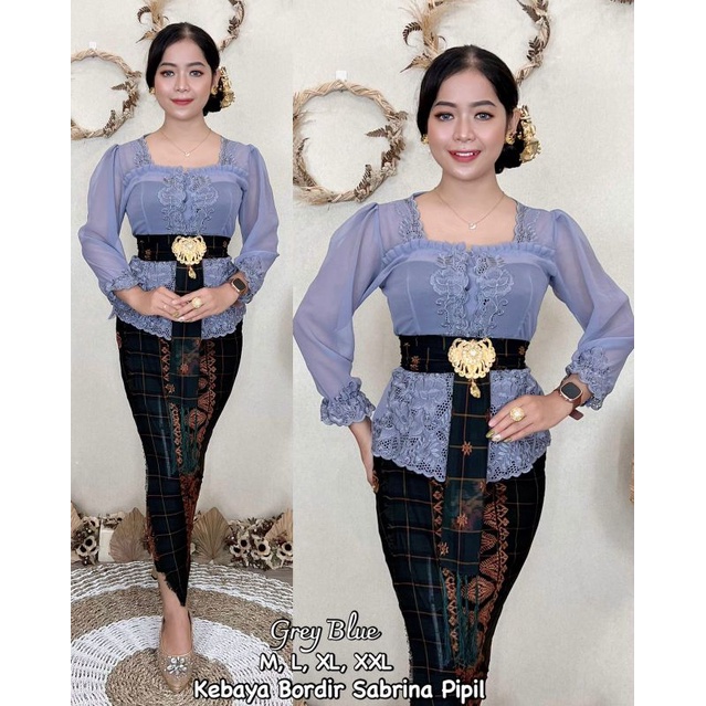 KEBAYA BORDIR FULKER SABRINA PIPIL