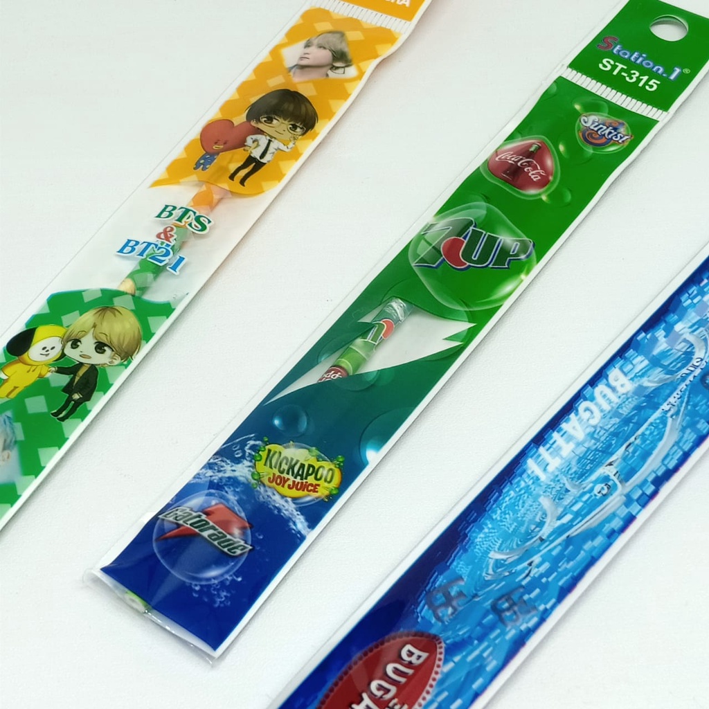 

Refill Pulpen Gel - Isi Ulang Pulpen Motif Karakter Tinta Hitam