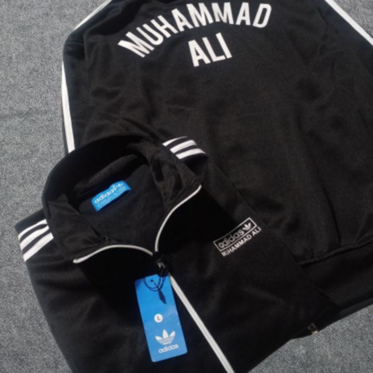 Terbagus.. jaket tracktop pria adidas x muhammad ali premium / sweater adidas muhamad ali