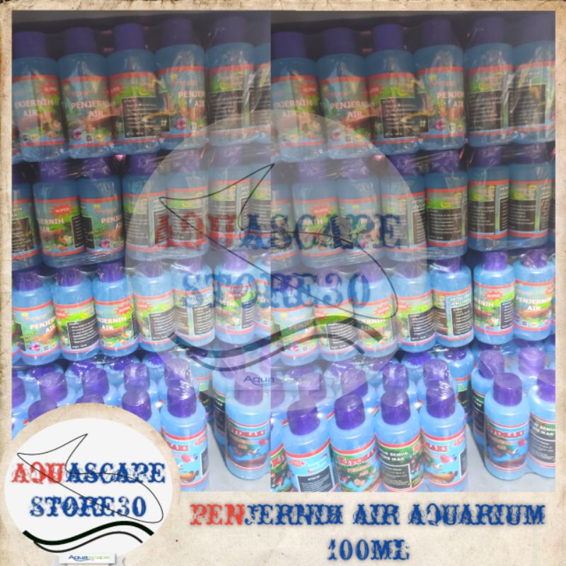 penjernih air aquarium 100ml / penjernih air aquarium / penjernih air / penjernih