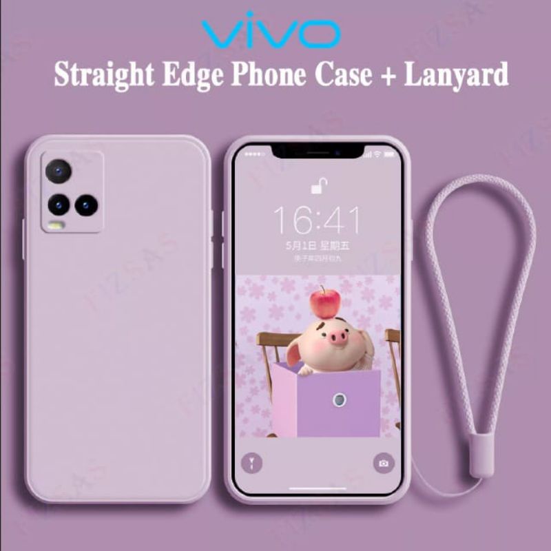 COD - VIVO Y71 SOFT CASE SQUARE LIQUID CANDY ORIGINAL TERBARU