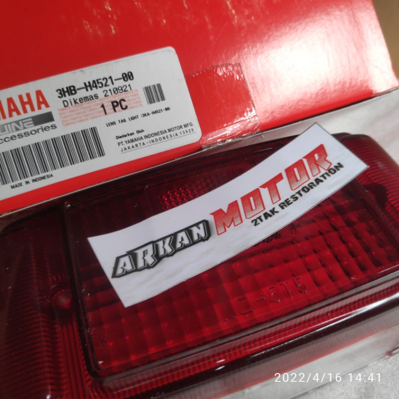 MIKA LAMPU STOPLAMP BELAKANG RXKING RX-KING RX KING MERAH GELAP 3HB ORIGINAL