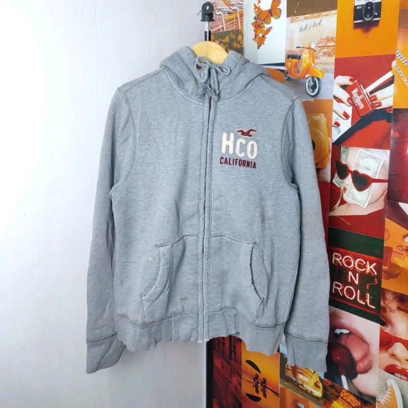 ZIPHOODIE HOLLISTER SHERPA