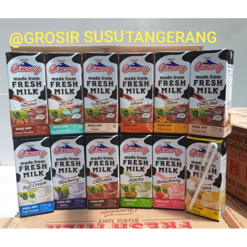 

Cimory UHT 250 ml Grosir 1 Karton