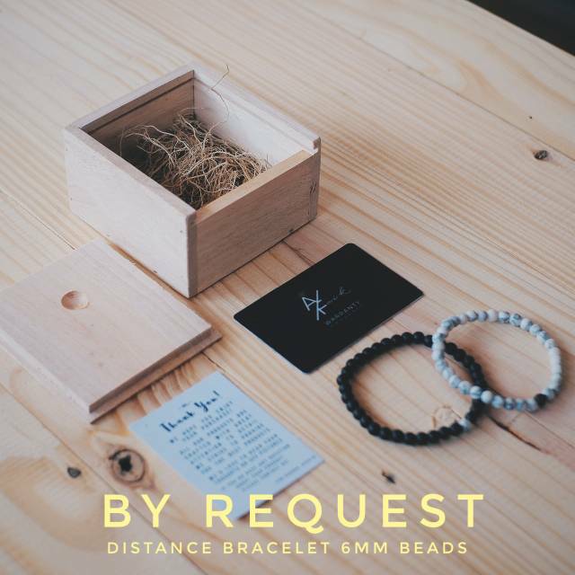DISTANCE BRACELET by afaik.nw // gelang couple gelang pasangan RA-5
