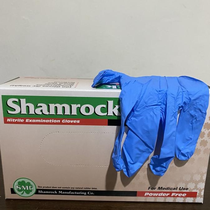 Sarung Tangan Nitrile Black Shamrock Handscoon M And L