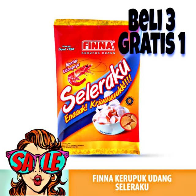 

SALE !!! KERUPUK UDANG SELERAKU FINNA FOOD