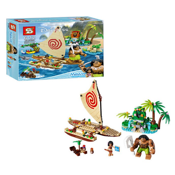 [mainan anak] LEGO BLOCKS MOANA 399PC - SY856