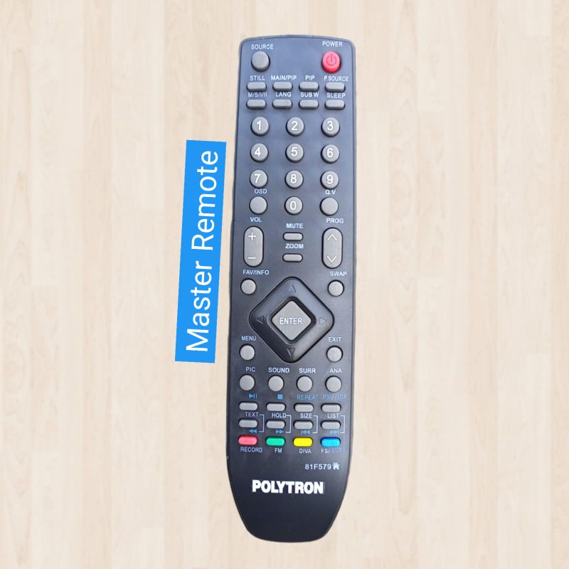 Remot Remote TV Polytron LCD LED 81F579