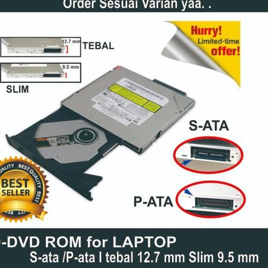 Koleksi Terbaru.. DVD-STD CD DVD ROOM ROM RW Optical Drive ODD Laptop Notebook P-ATA S-ATA SATA Para