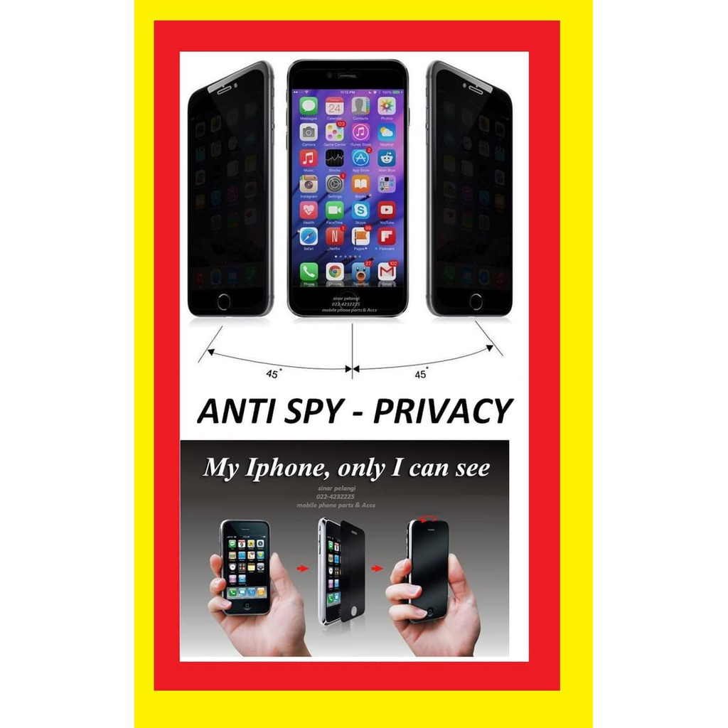 Original Anti Gores Spy Xiaomi Redmi Note 2 (2015) (Dual