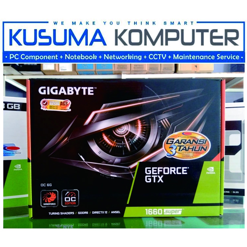 Gigabyte GeForce GTX 1660 SUPER OC 6GB GDDR6 GV-N166SOC-6GD