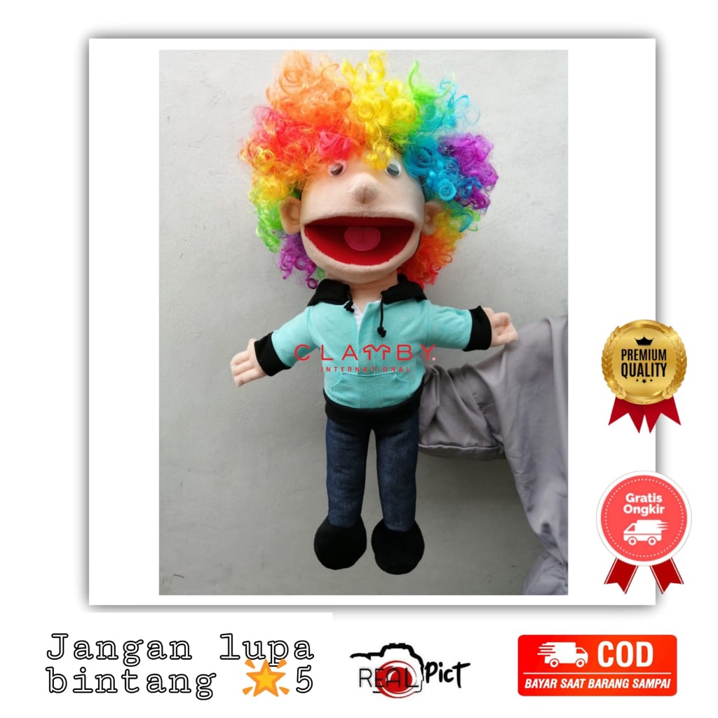 Boneka muppet/badut boneka tangan cosplay badut /boneka pentas dongeng/muppet artis