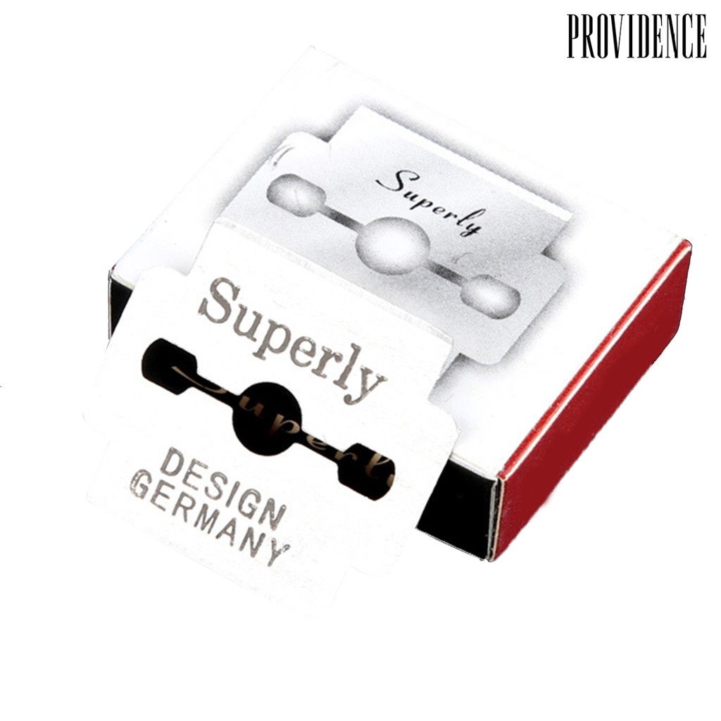 Providence 100Pcs Foot Rasp Replacement Blade Hard Dead Skin Calluses Remover Pedicure Tool