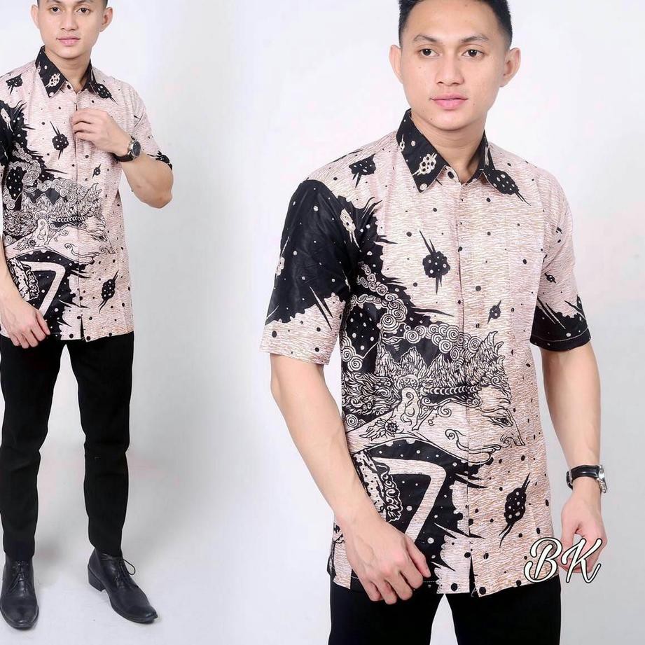 Paling Sesuai MURAH BATIK  HEM PRIA MOTIF MERAK  WARNA  