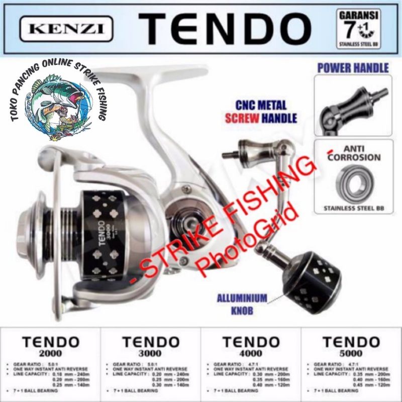 Reel Kenzi Tendo Power Handle