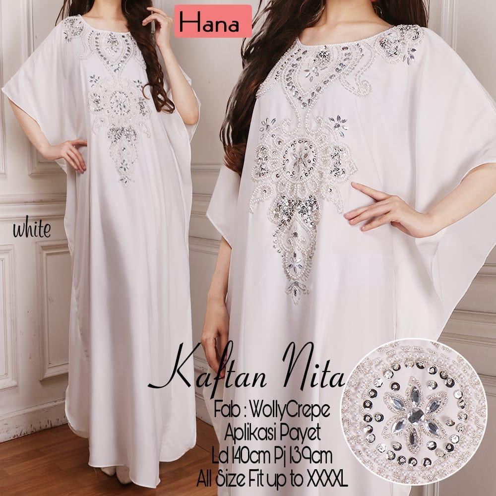 (PROMO) Baju Muslimah Model Kaftan Nita